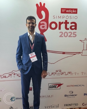 Dr. Robert Amorim, cirurgião vascular do CSSJD, marca presença no maior encontro de aorta do mundo - 