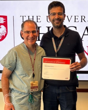 Chefe da Clínica de Angiologia e Cirurgia Vascular do CSSJD participa de qualificação na Universidade de Medicina de Chicago - 