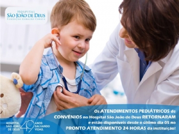 HSJD disponibiliza pediatras 24 horas no Pronto Atendimento da unidade - 