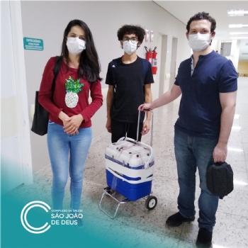 CSSJD recebe profissionais do Hospital Sírio Libanês para mais uma captação de múltiplos órgãos - 
