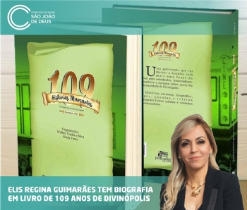 Elis Regina Guimarães faz história em Divinópolis e tem sua biografia registrada em livro de 109 anos da cidade - 