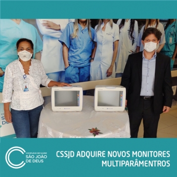 CSSJD adquire novos monitores multiparâmetros - 