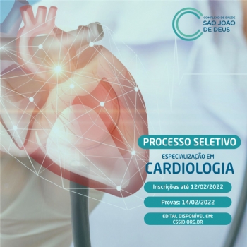 CSSJD realiza processo seletivo para especialização em Cardiologia - 